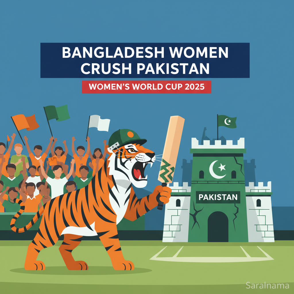 Bangladesh Women Crush Pakistan in Women's World Cup 2025