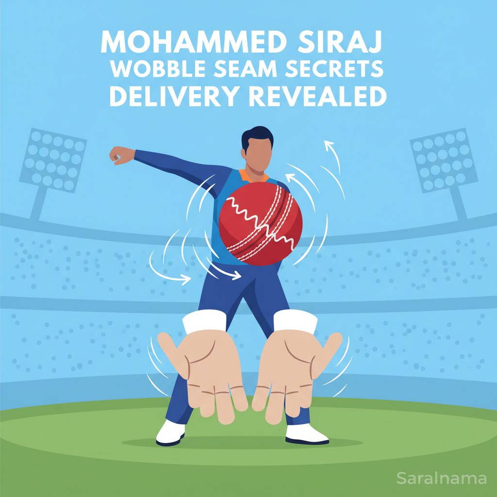 Mohammed Siraj Reveals Wobble Seam Delivery Secrets