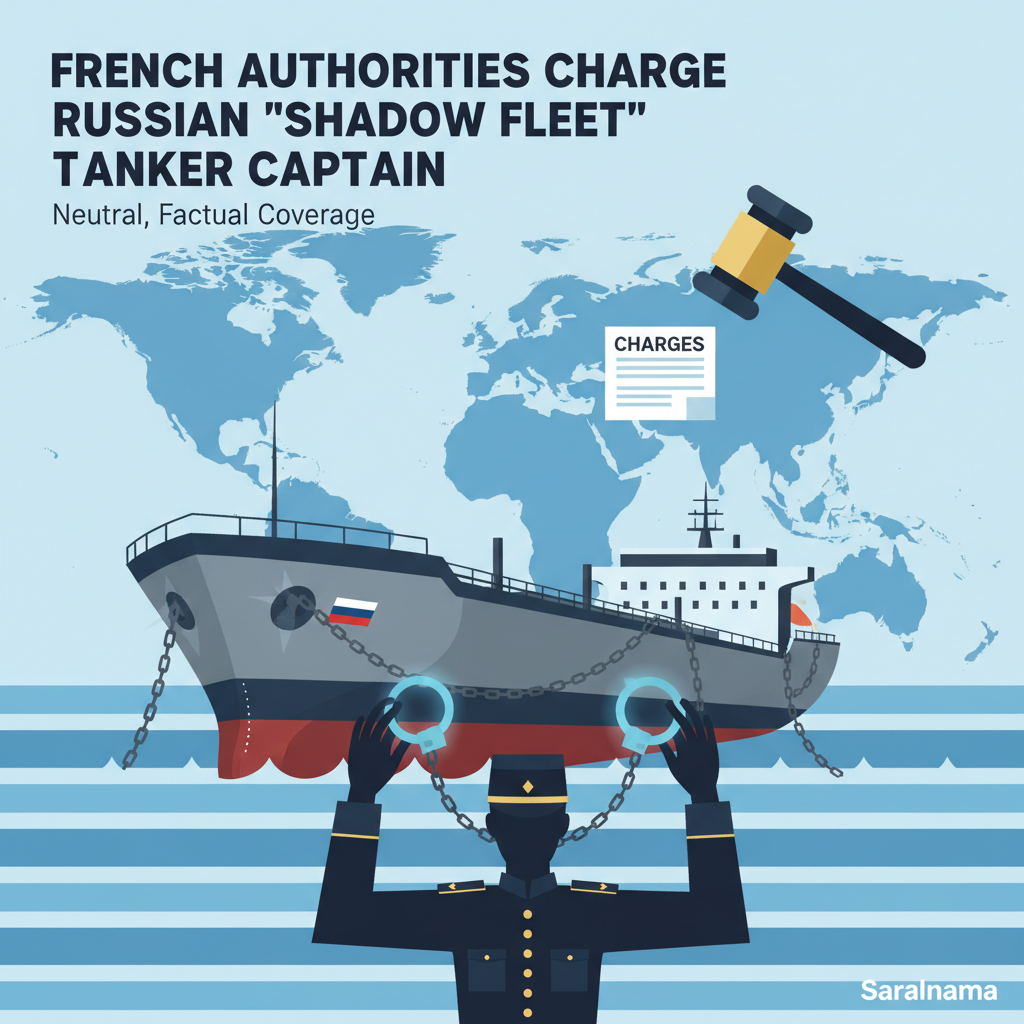 French Authorities Charge Captain of Russian 'Shadow Fleet' Tanker
