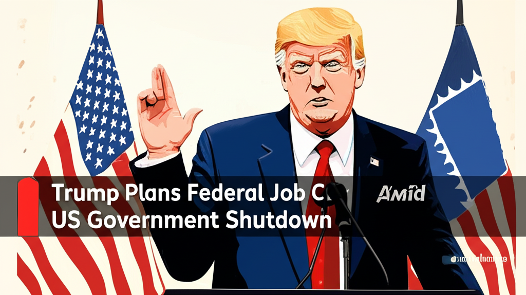 Trump Plans Federal Job Cuts Amid US Government Shutdown