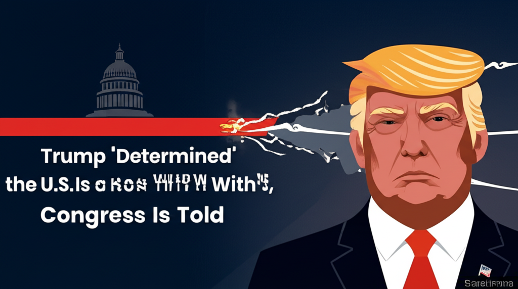 Trump ‘Determined’ the U.S. Is Now in a War With Drug Cartels, Congress Is Told