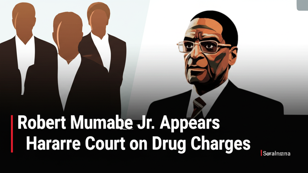 Robert Mugabe Jr Appears in Harare Court on Drug Charges