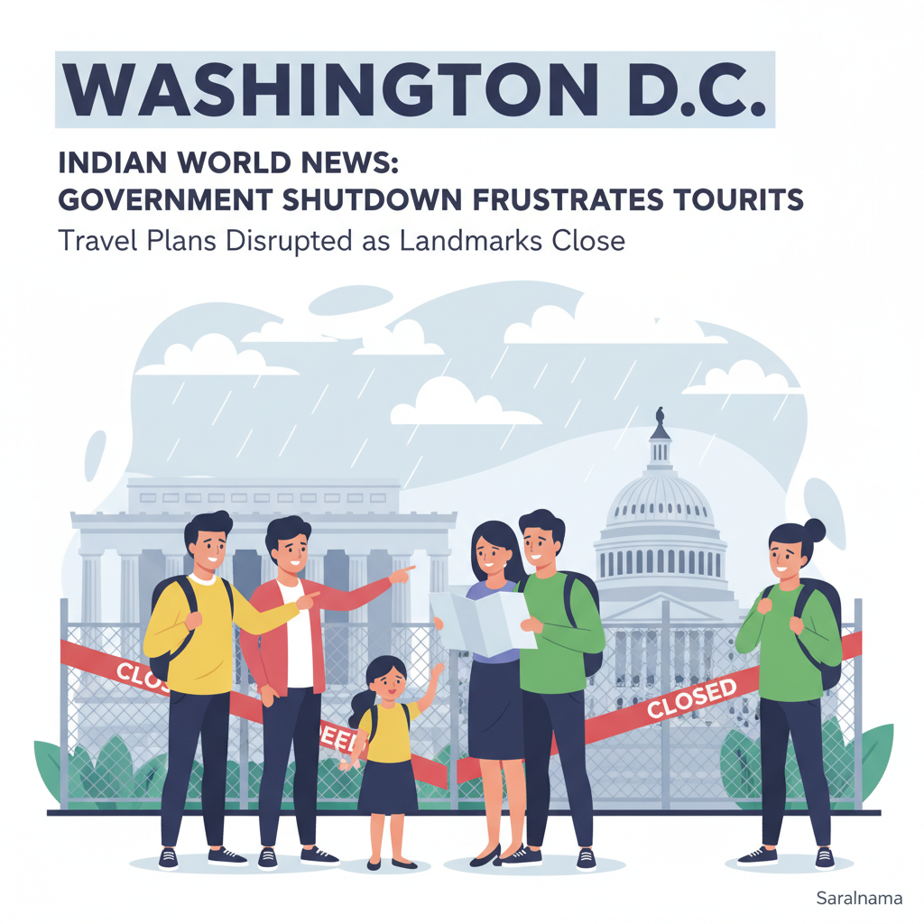 Washington Tourists React to Government Shutdown