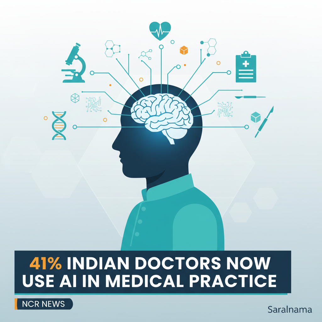 41% Indian Doctors Now Use AI in Medical Practice