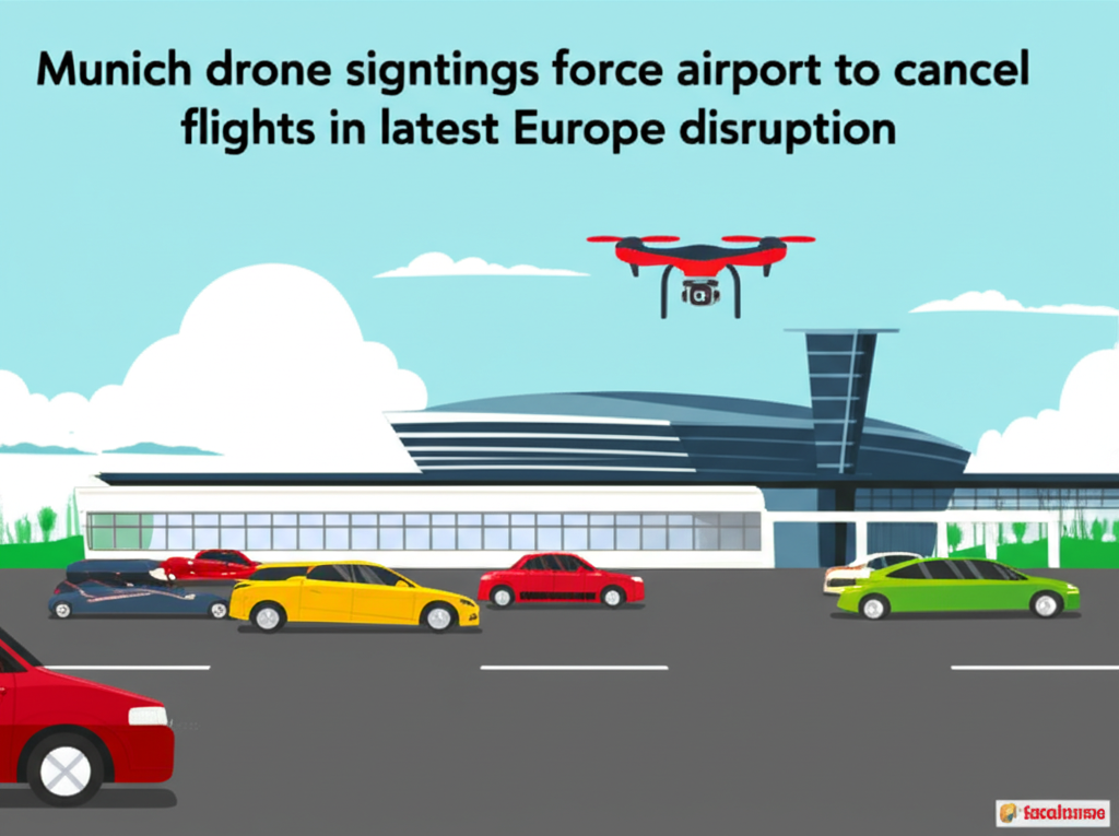 Munich drone sightings force airport to cancel flights in latest Europe disruption