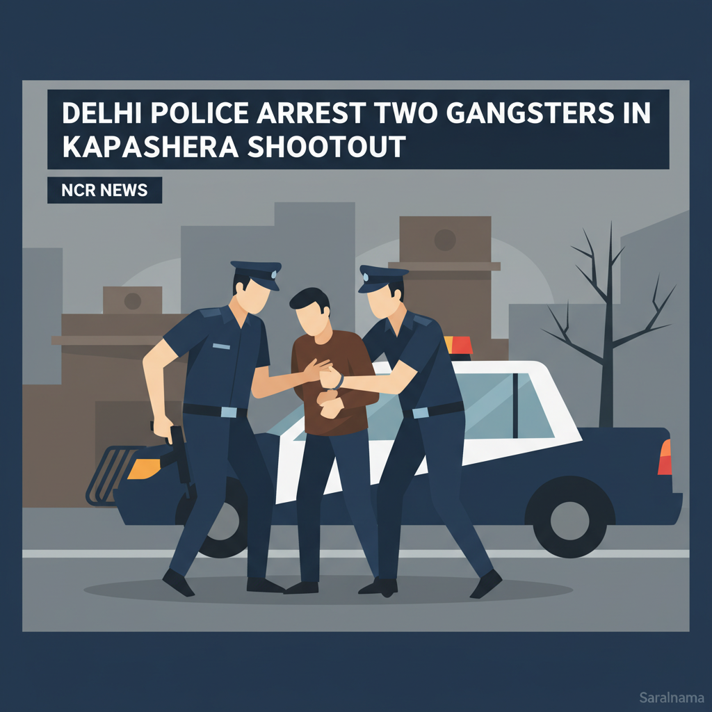 Delhi Police Arrest Two Gangsters in Kapashera Shootout