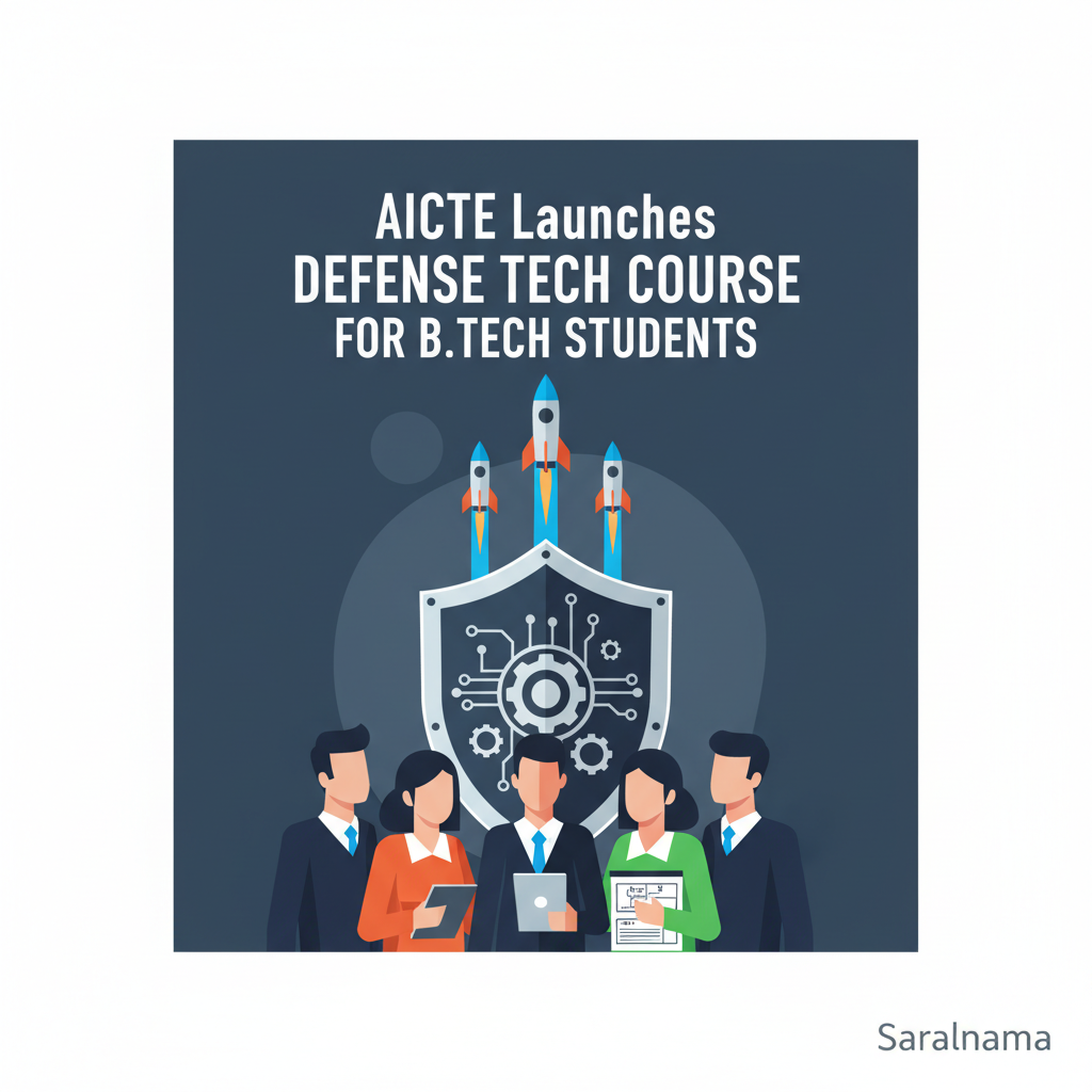 AICTE Launches Defense Tech Course for B.Tech Students