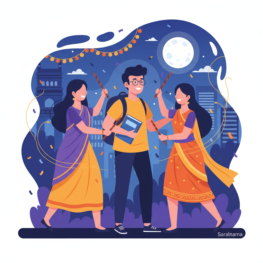 Engineering Student Attacked at Dandiya Event in Hyderabad