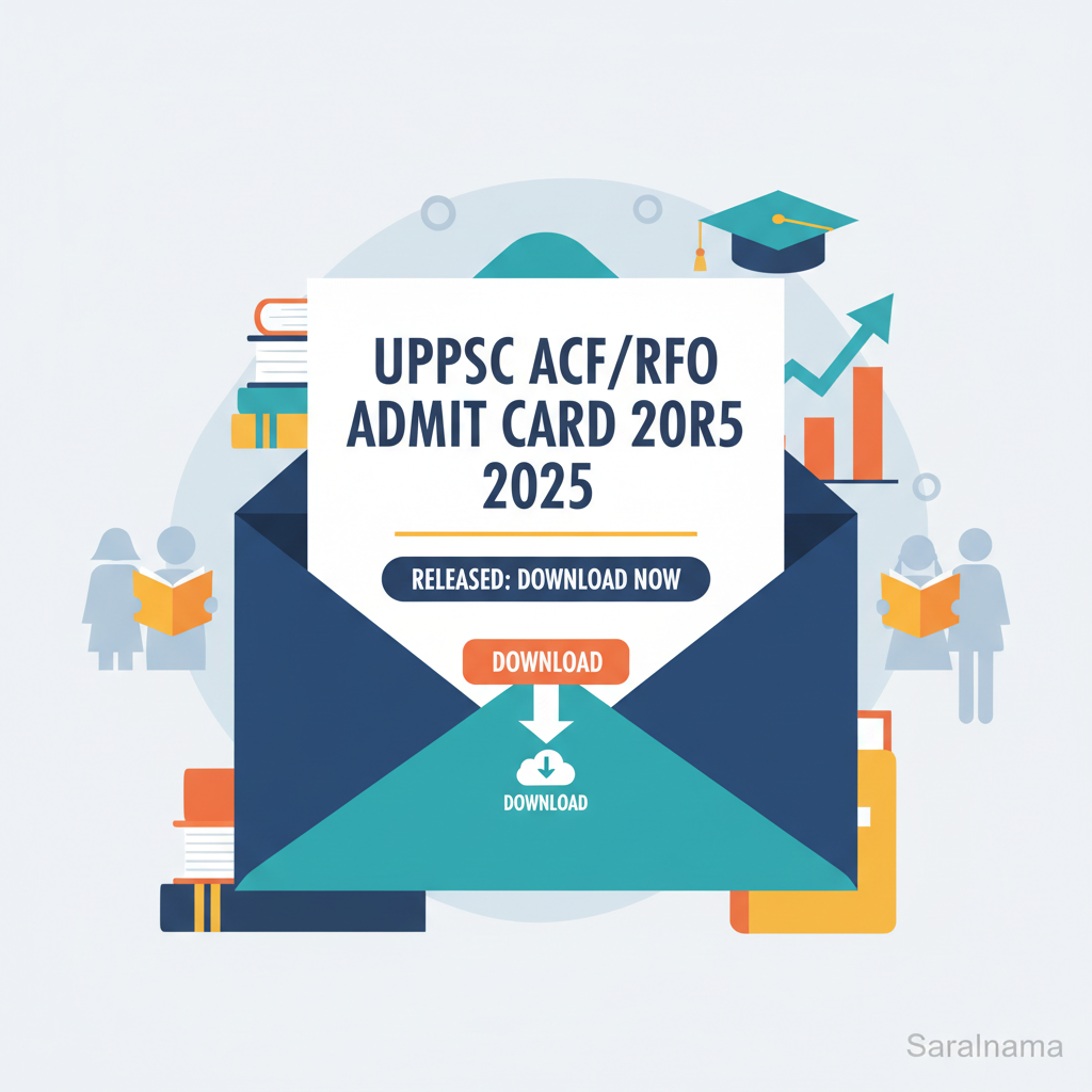 UPPSC ACF/RFO Admit Card 2025 Released: Download Now