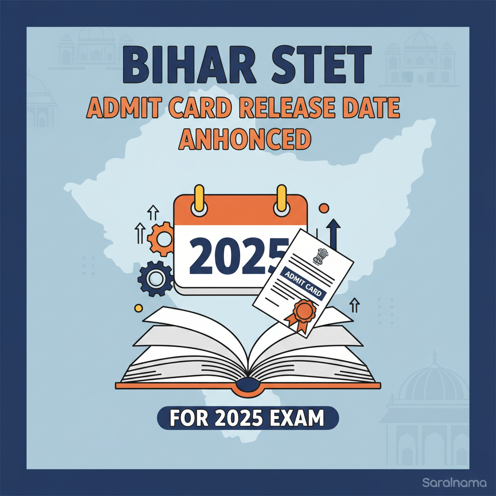 Bihar STET Admit Card Release Date Announced for 2025 Exam