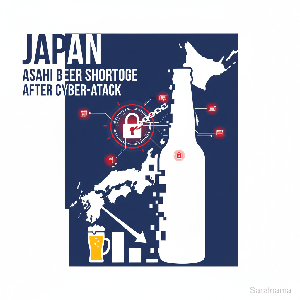 Japan Faces Asahi Beer Shortage After Cyber-Attack
