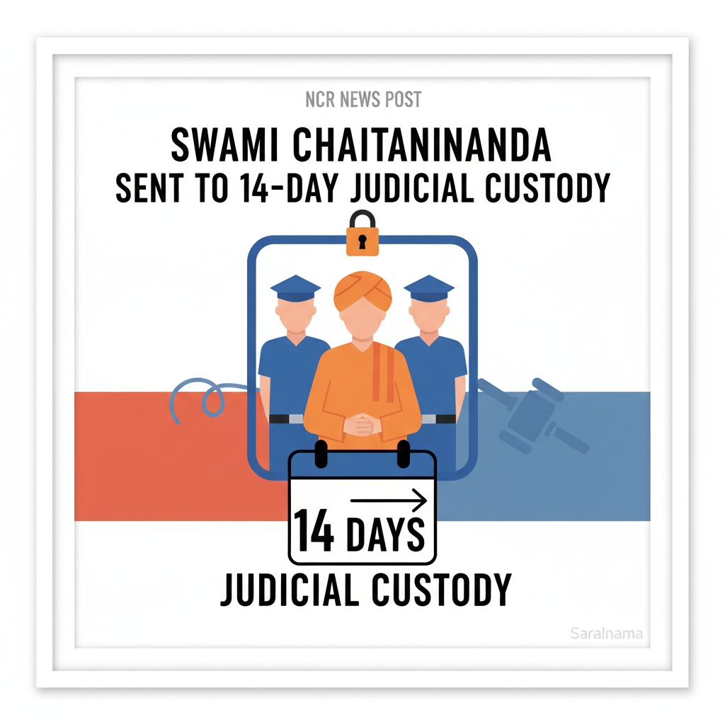 Swami Chaitanyananda Sent to 14-Day Judicial Custody