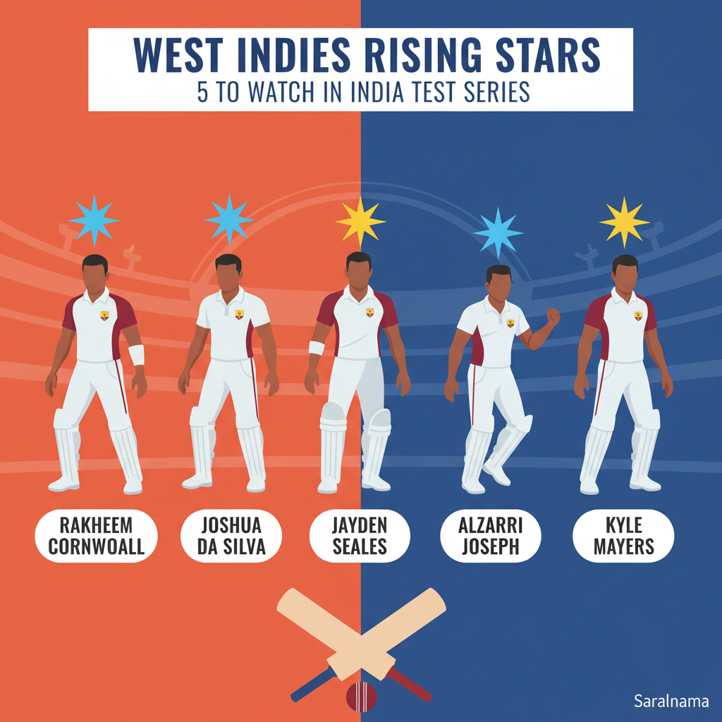 5 West Indies Rising Stars to Watch in India Test Series
