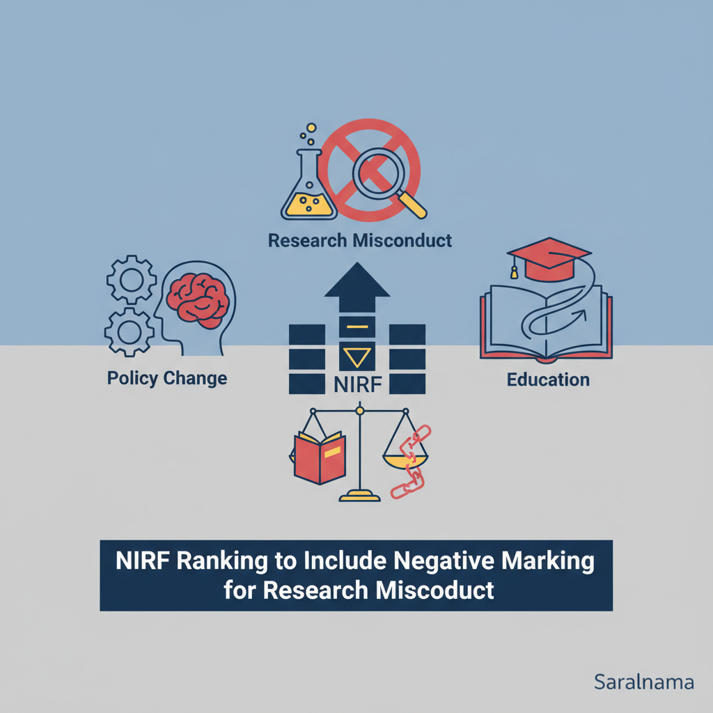 NIRF Ranking to Include Negative Marking for Research Misconduct