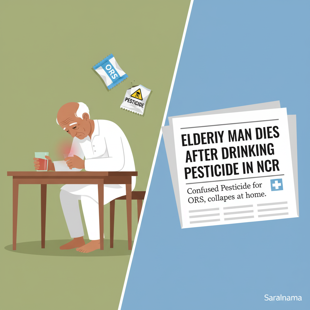 Elderly Man Dies After Drinking Pesticide Instead of ORS