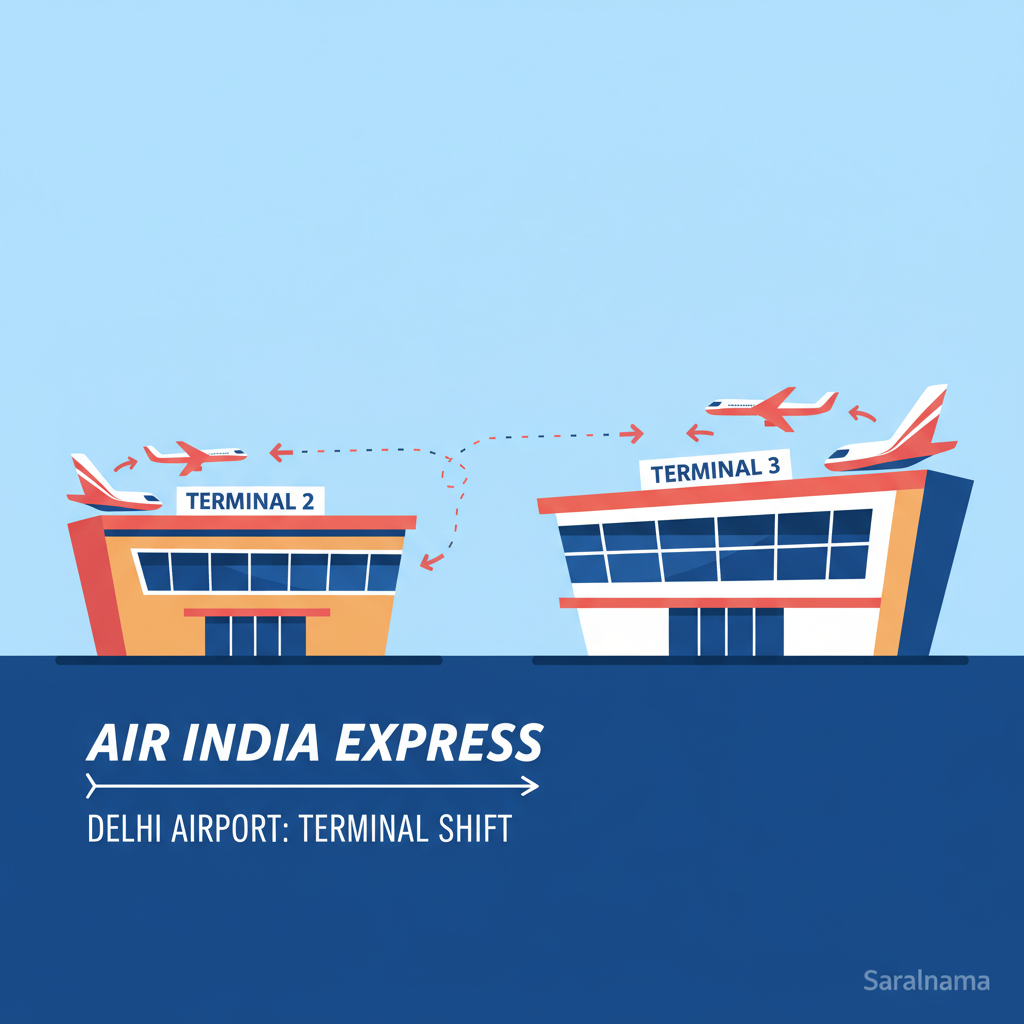 Air India Express Shifts Terminals at Delhi Airport