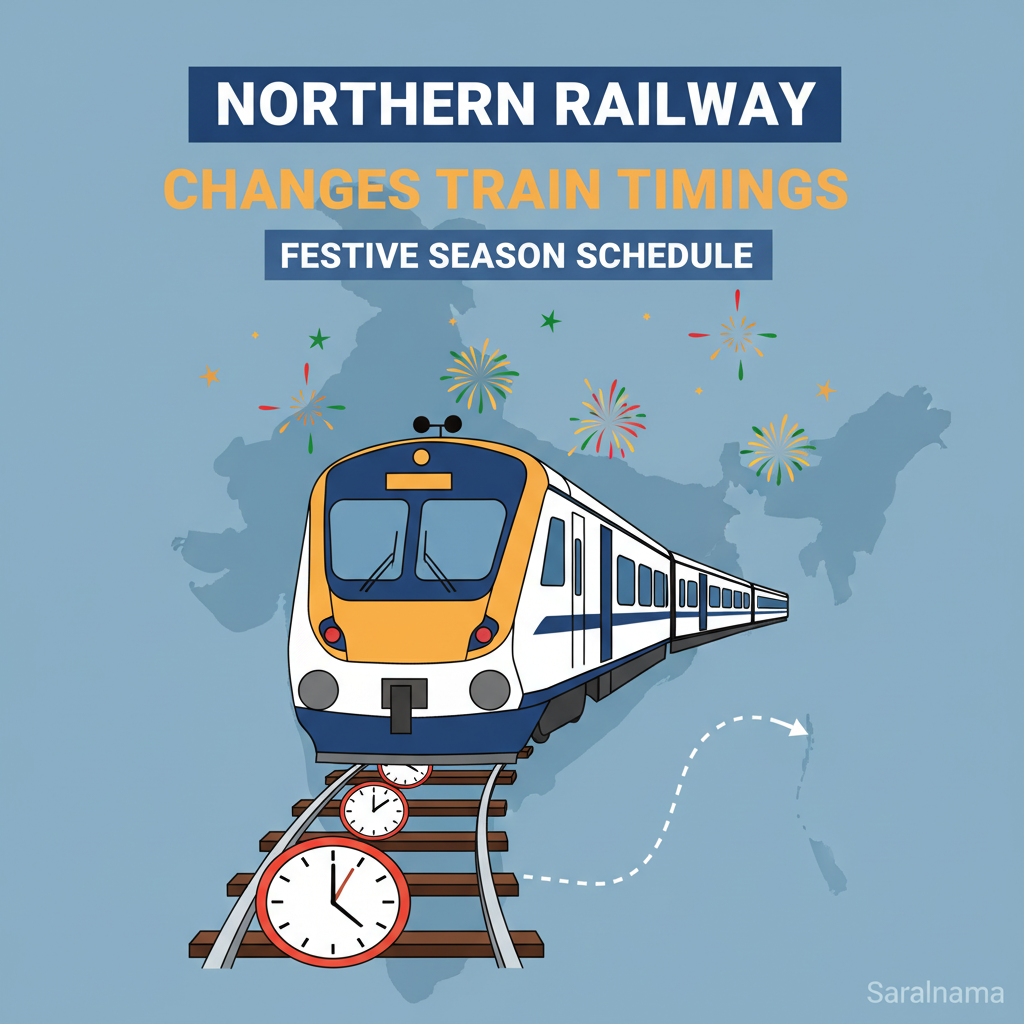 Northern Railway Changes Train Timings for Festive Season