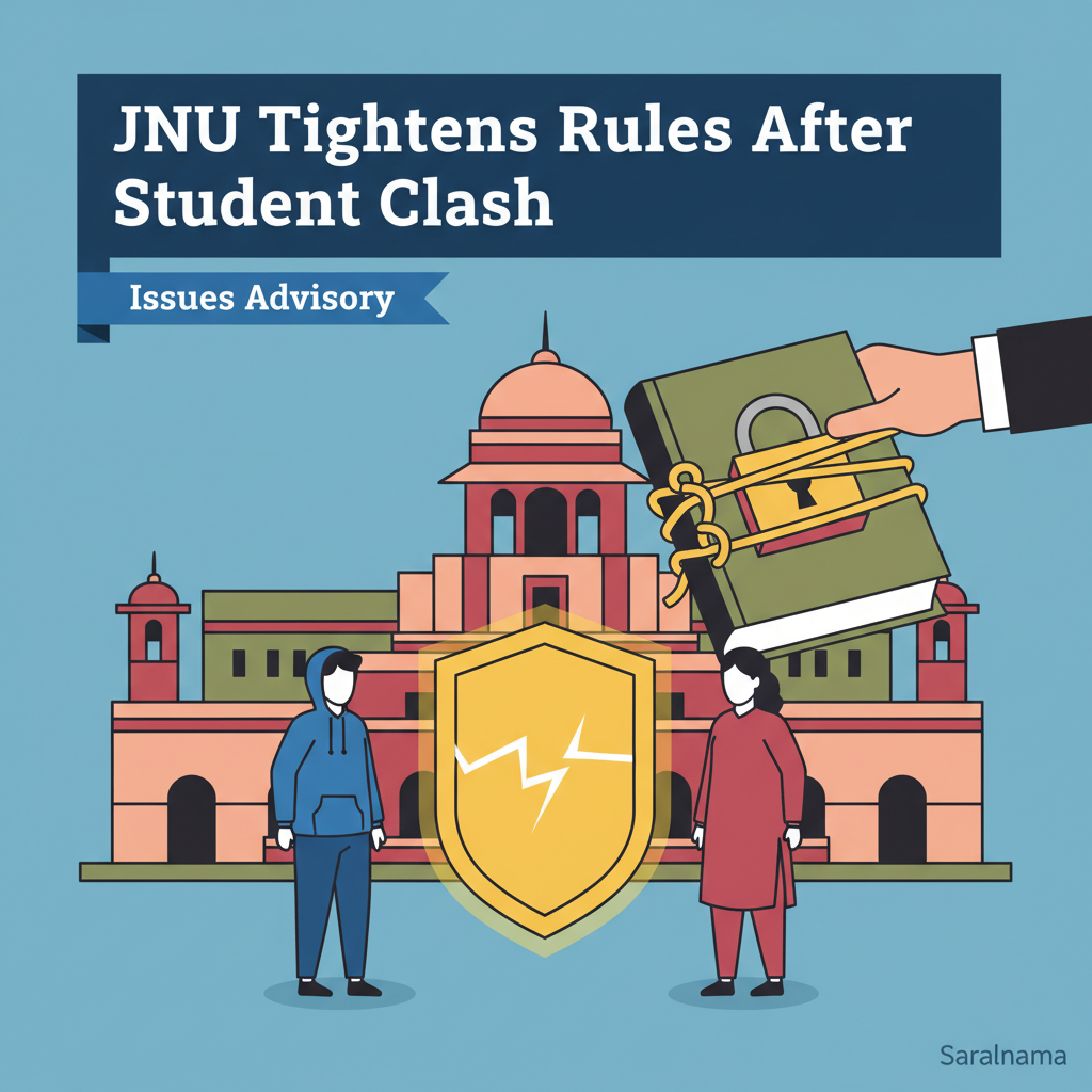 JNU Tightens Rules After Student Clash, Issues Advisory