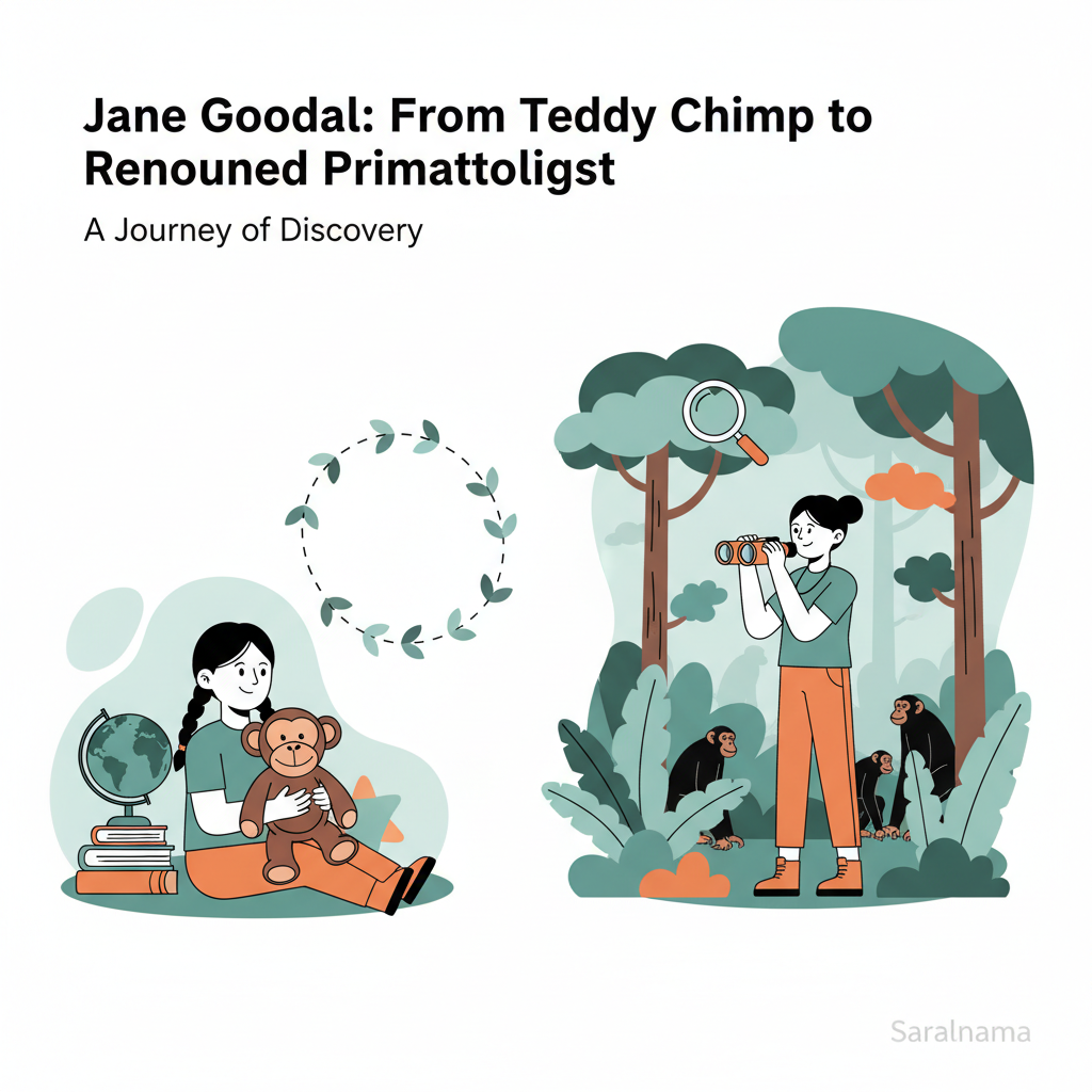 Jane Goodall: From Teddy Chimp to Renowned Primatologist