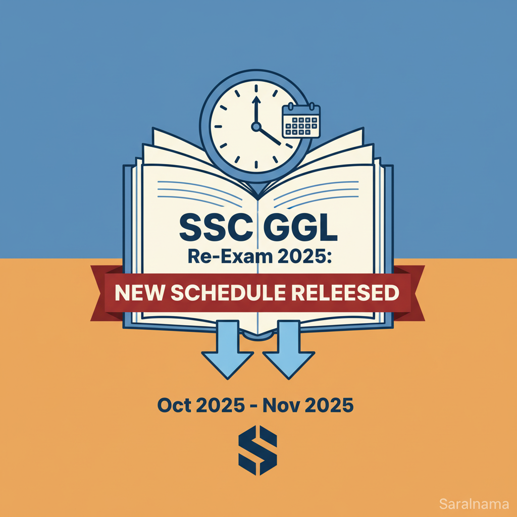 SSC CGL Re-Exam 2025: New Schedule Released