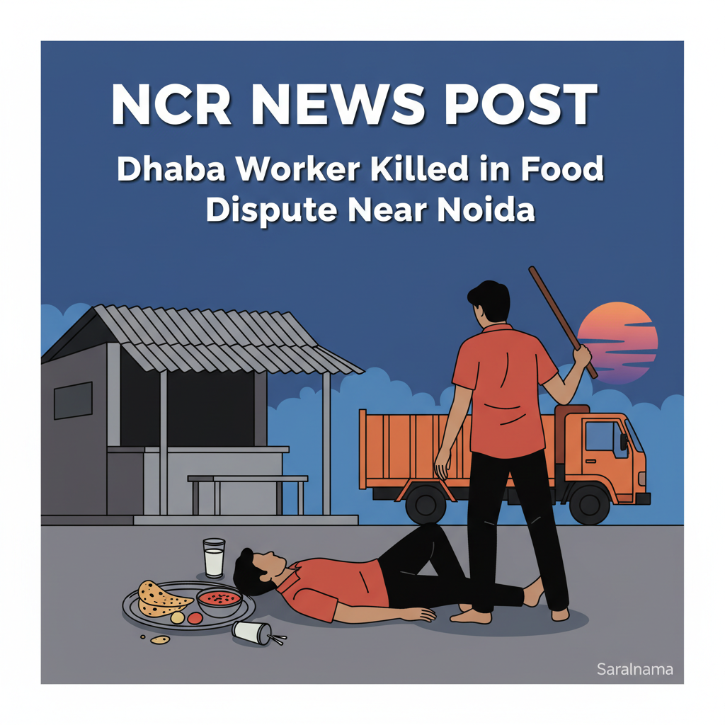 Dhaba Worker Killed in Food Dispute Near Noida