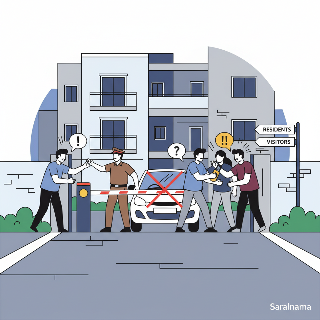 Fight Breaks Out at Noida Housing Society Over Car Entry