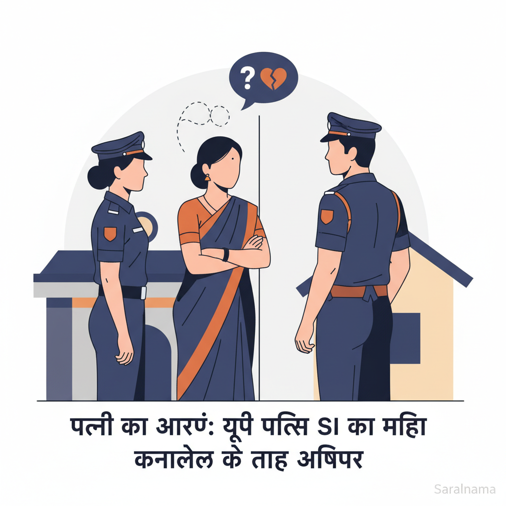 Wife Accuses UP Police SI of Affair with Female Constable