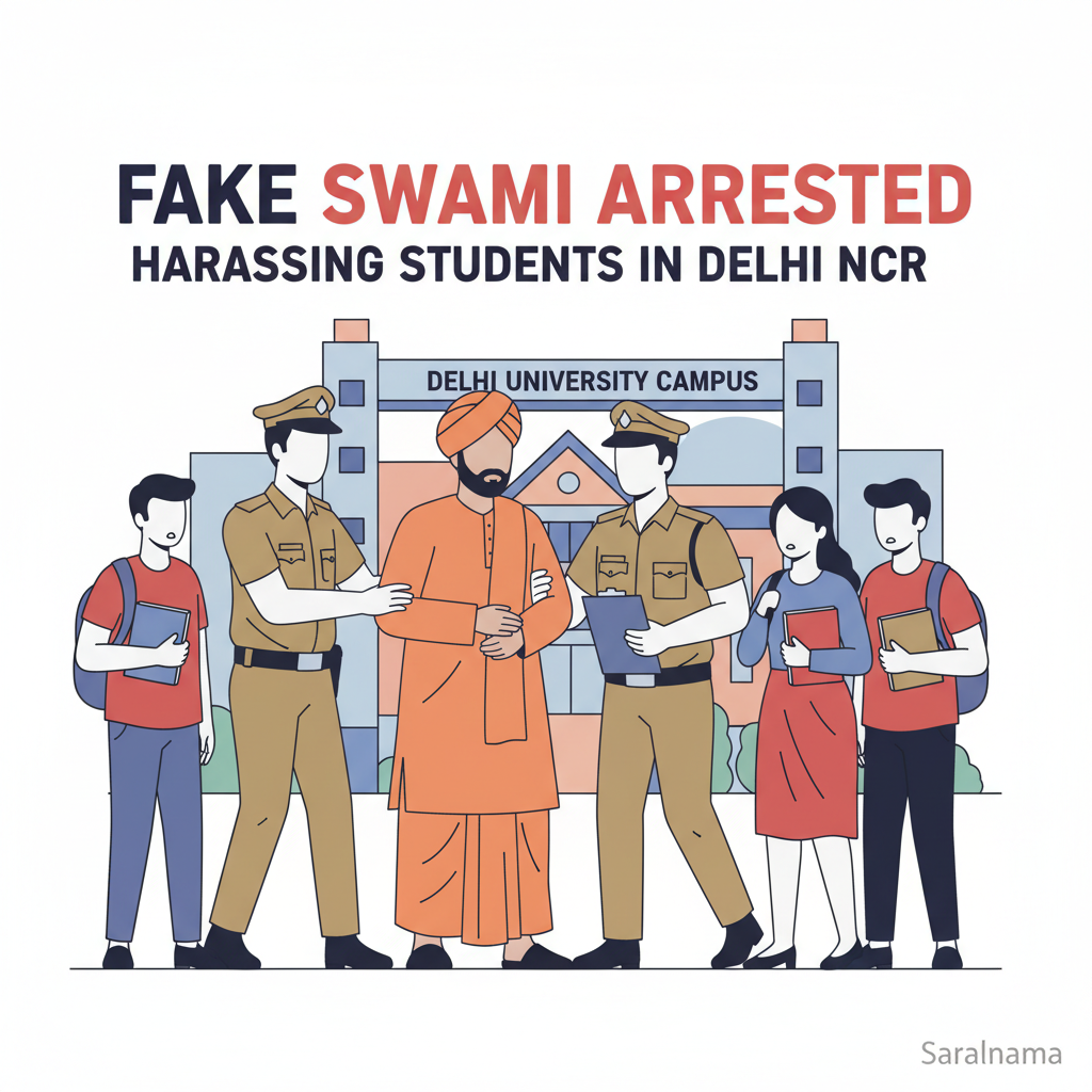 Fake Swami Arrested for Harassing Students in Delhi