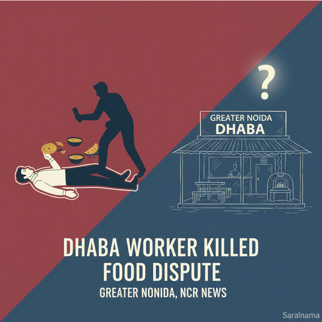 Dhaba Worker Killed in Greater Noida Over Food Dispute