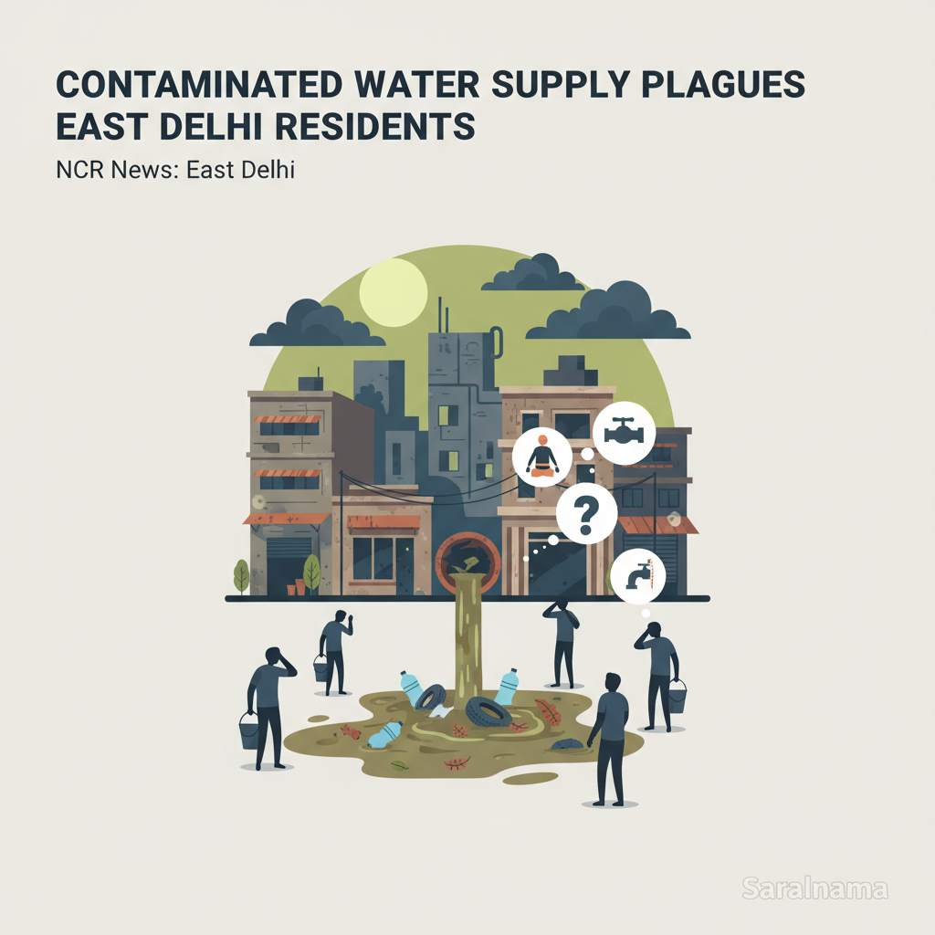 Contaminated Water Supply Plagues East Delhi Residents