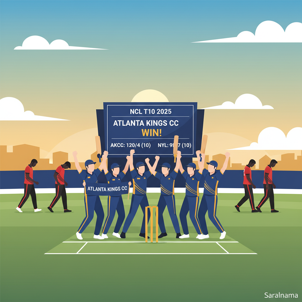 Atlanta Kings CC Defeat New York Lions in NCL T10 2025