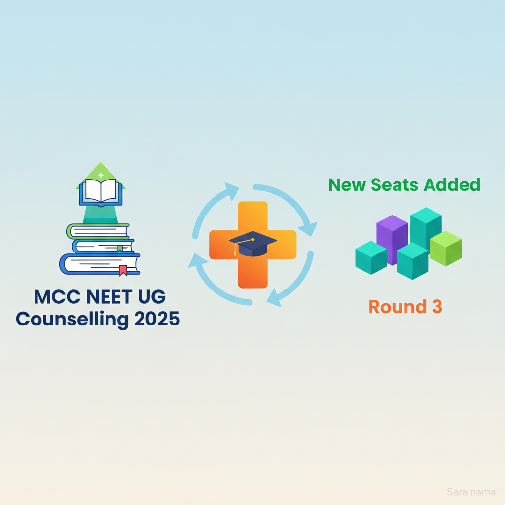 MCC NEET UG Counselling 2025: New Seats Added in Round 3