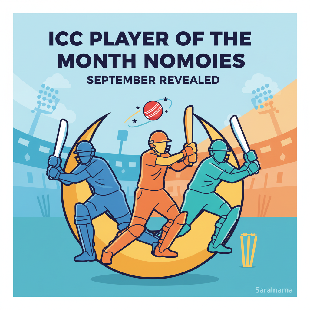 ICC Player of the Month Nominees for September Revealed