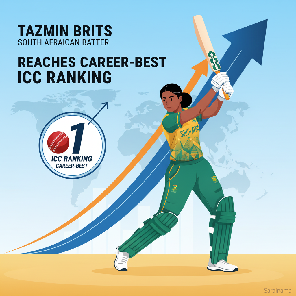 South African Batter Tazmin Brits Reaches Career-Best ICC Ranking