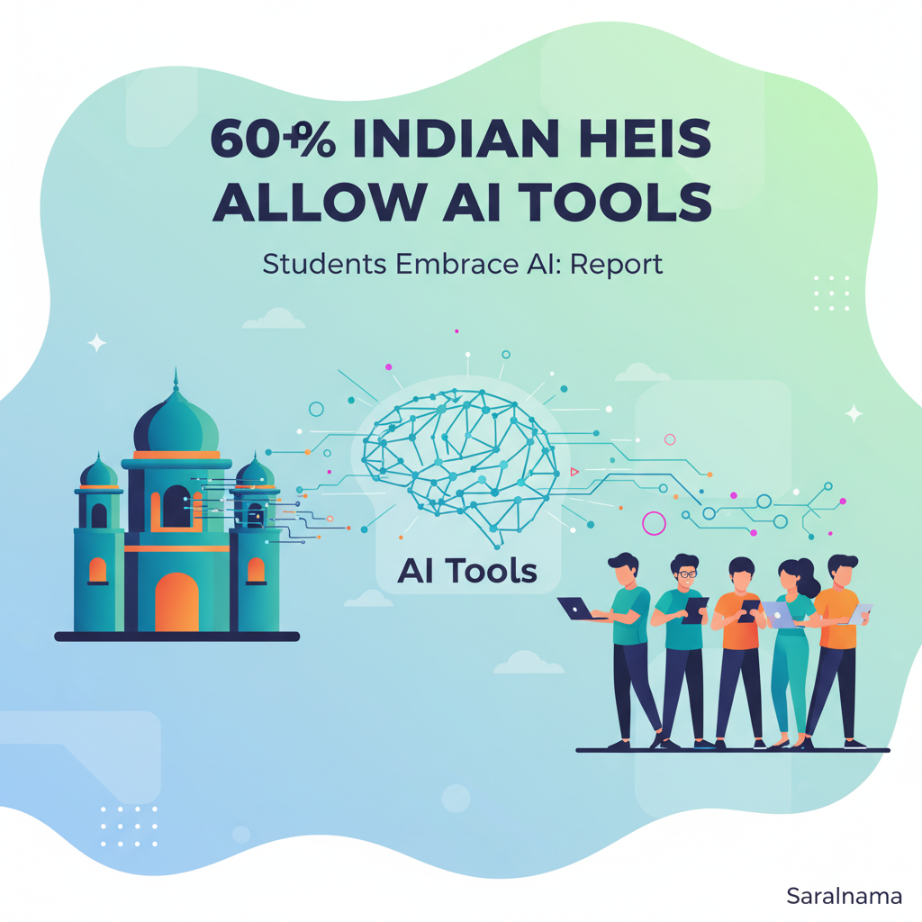 Over 60% Indian HEIs Allow Students to Use AI Tools: Report