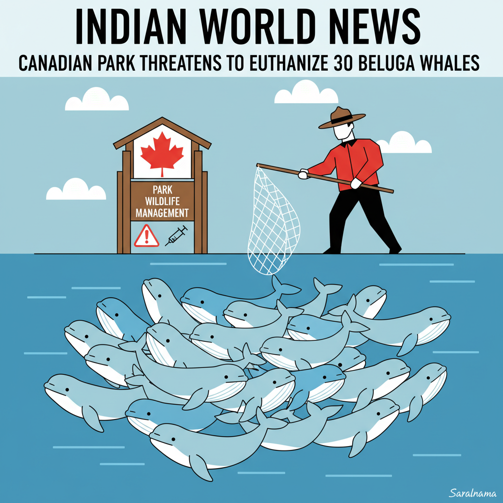 Canadian Park Threatens to Euthanize 30 Beluga Whales