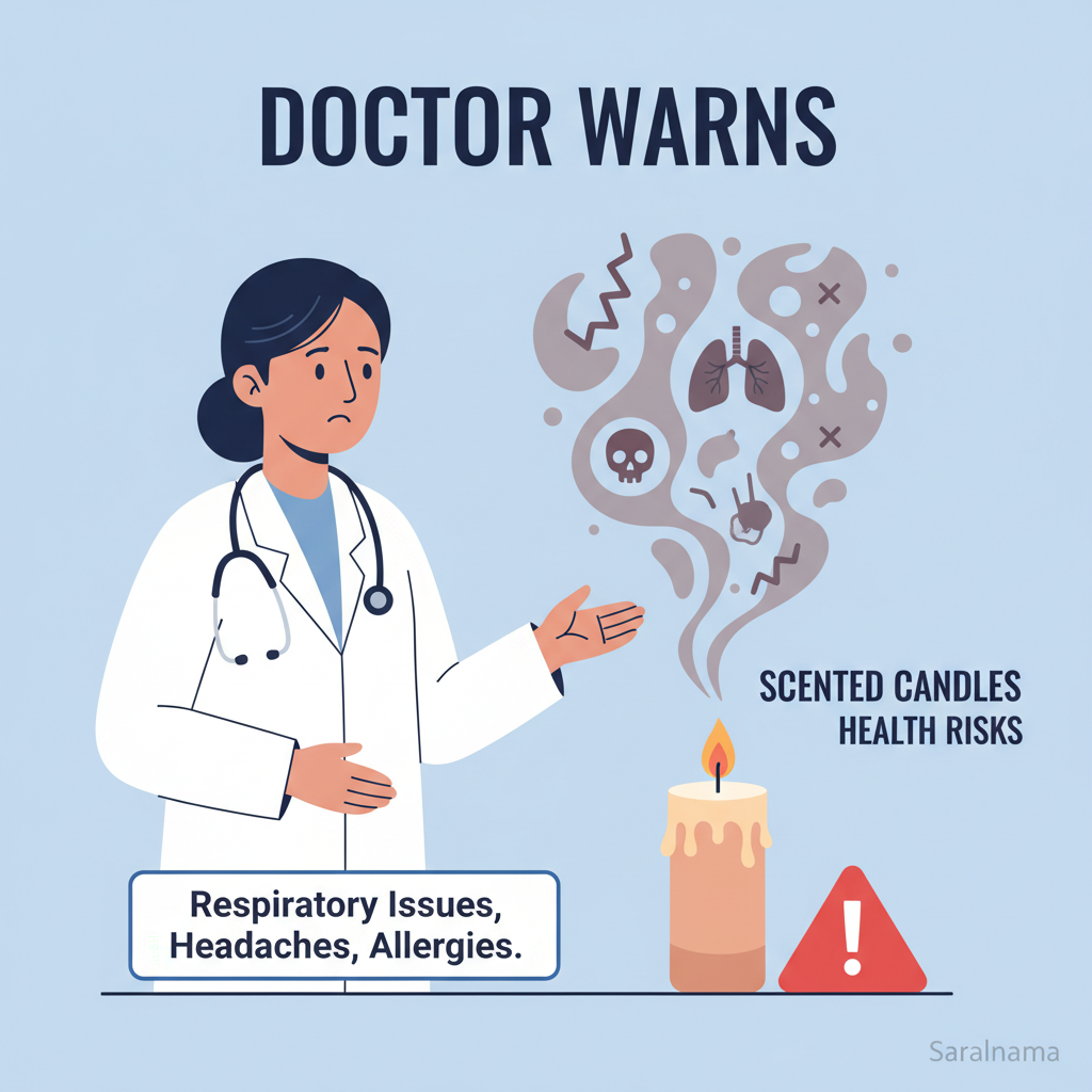 Doctor Warns of Health Risks from Scented Candles
