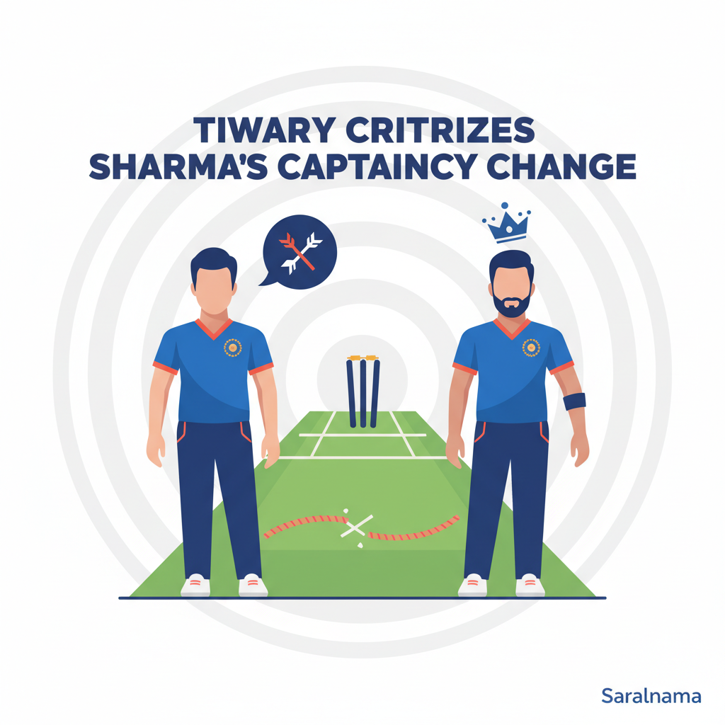 Manoj Tiwary Criticizes Rohit Sharma's Removal as Captain