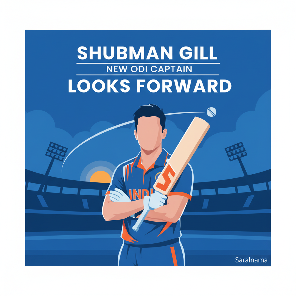 Shubman Gill: New ODI Captain Looks Forward