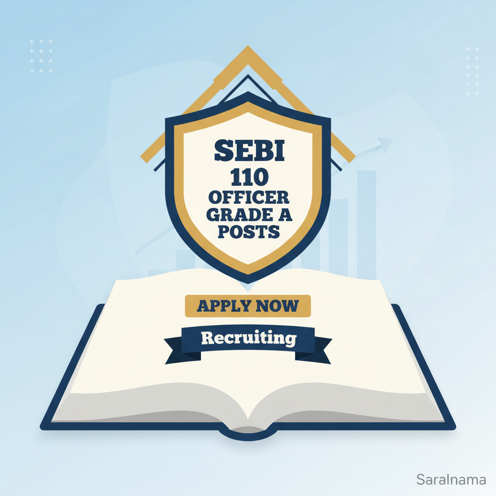 SEBI Recruiting 110 Officer Grade A Posts: Apply Now