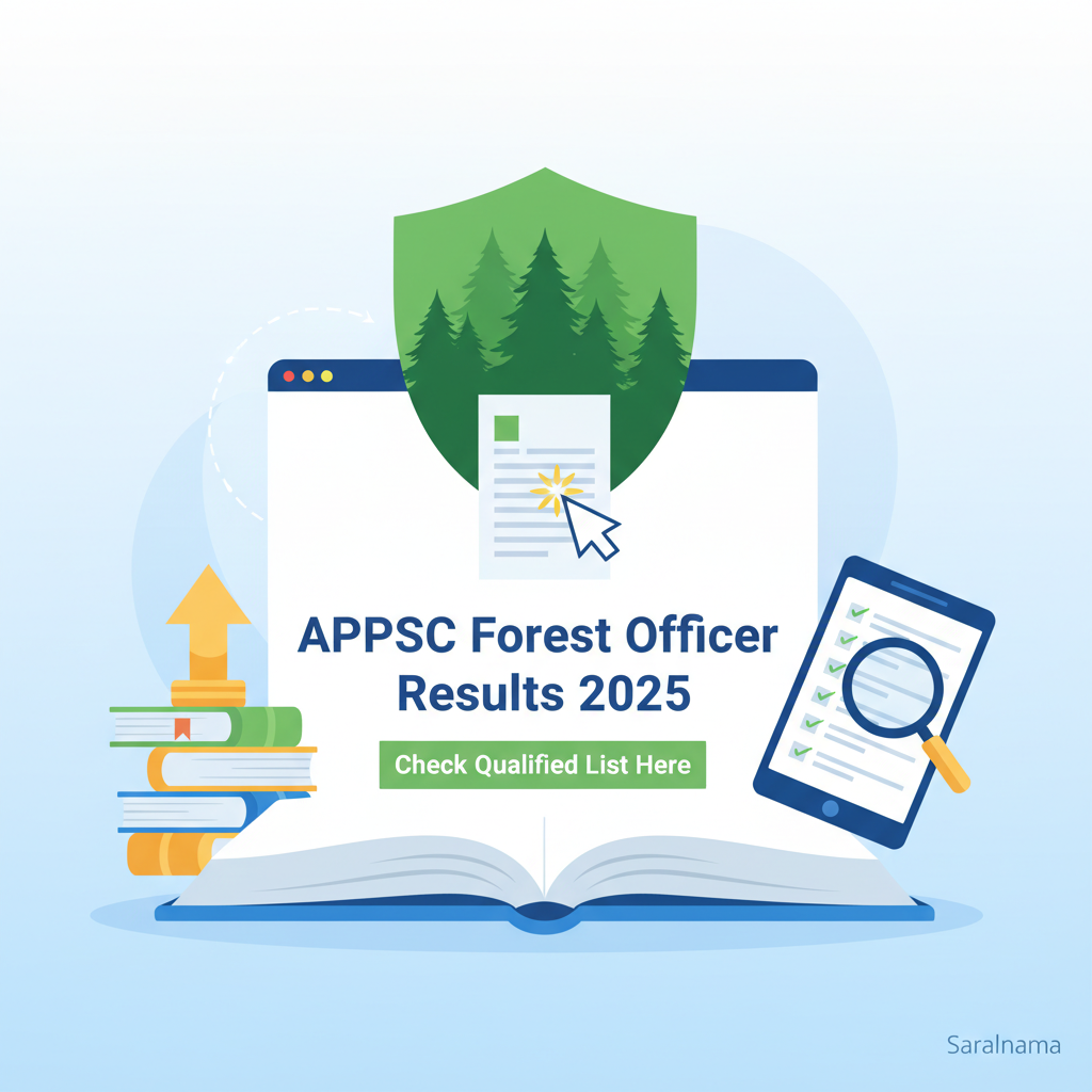 APPSC Forest Officer Results 2025: Check Qualified List Here