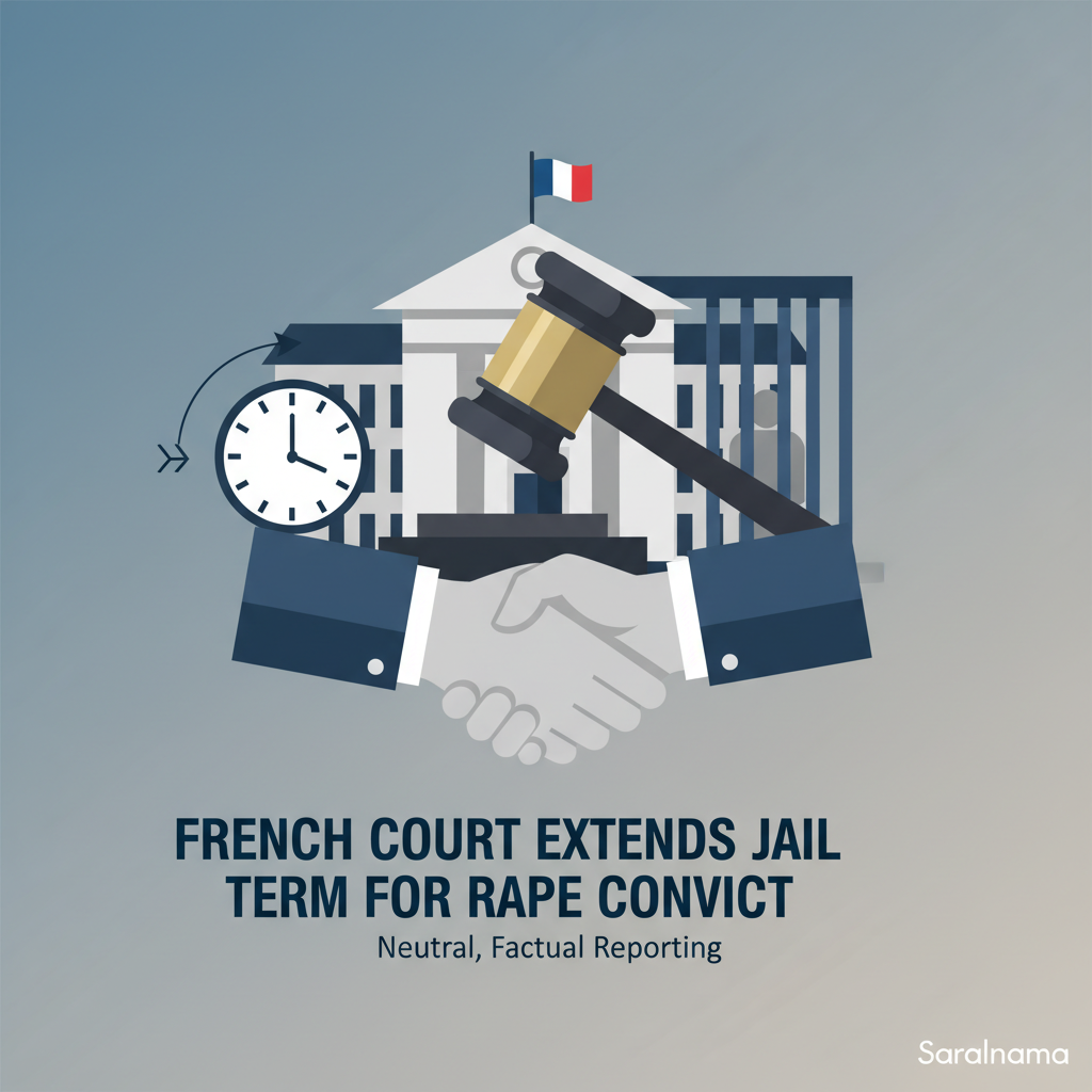 French Court Extends Jail Term for Rape Convict