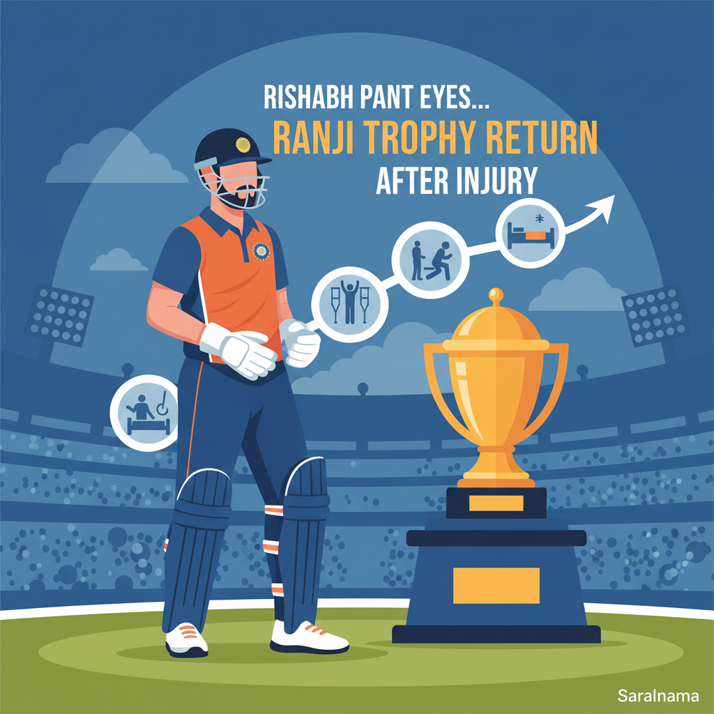 Rishabh Pant Eyes Ranji Trophy Return After Injury