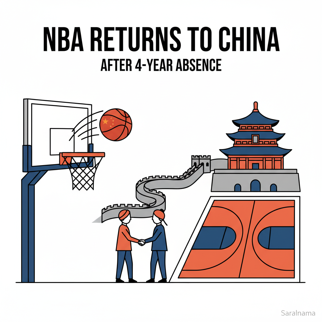 NBA Returns to China After 4-Year Absence