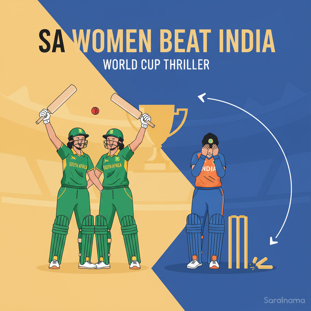 SA Women Beat India in World Cup Thriller