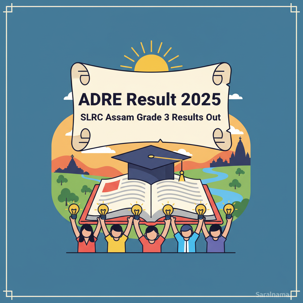 ADRE Result 2025: SLRC Assam Grade 3 Results Out