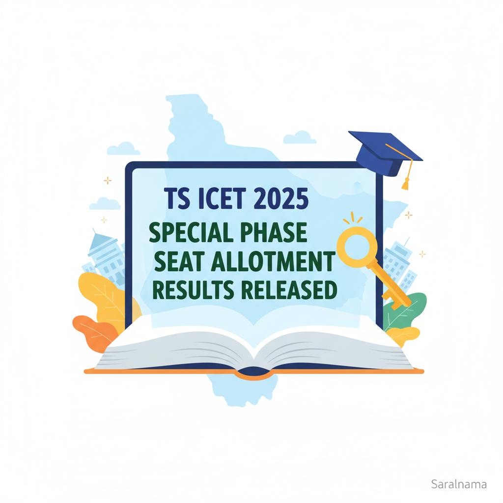 TS ICET 2025 Special Phase Seat Allotment Results Released