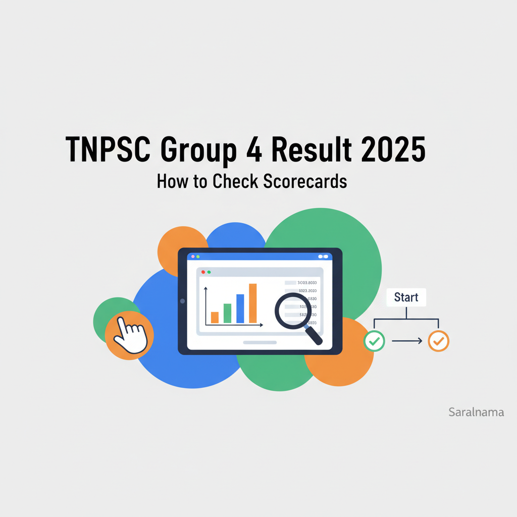 TNPSC Group 4 Result 2025: How to Check Scorecards