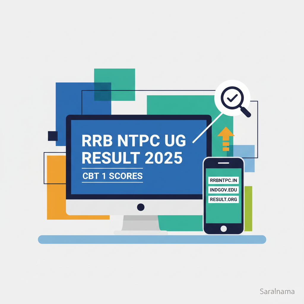 RRB NTPC UG Result 2025: Websites to Check CBT 1 Scores