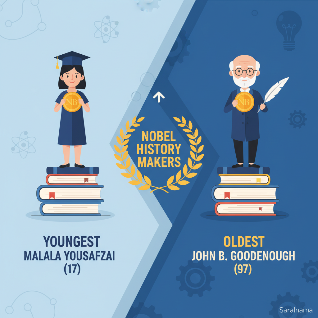 Youngest and Oldest Nobel Prize Winners Make History
